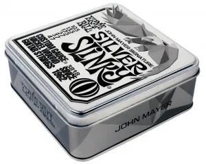 Ernie Ball John Mayer Silver Slinky 3-pack Tin