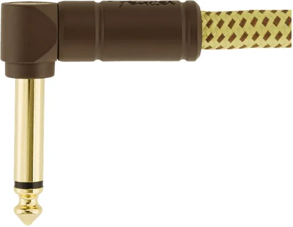 Fender Deluxe Series 1' Instrument Cable Tweed