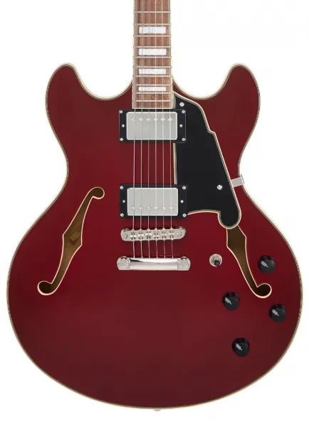 D'Angelico Premier DC Burnt Red