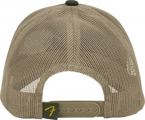 Fender Globe Pick Patch Hat, Green/Khaki, One Size