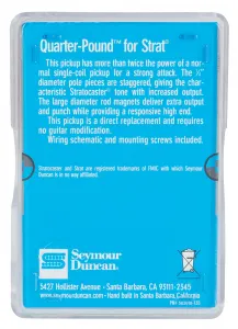 Seymour Duncan SSL-7 RW/RP Quarter Pound Staggered Strat