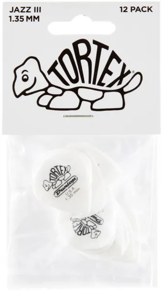 Dunlop Tortex Jazz III 1.35