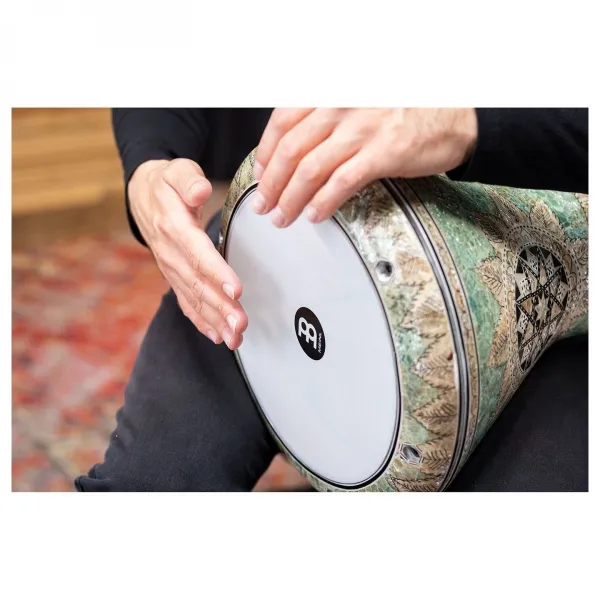 Meinl AEED4 9" Doumbek Mosaik Queen White Pearl