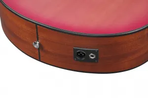 Ibanez AAM50CE Coral Red Burst