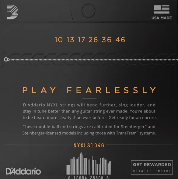 D'Addario NYXLS1046 Double Ball End