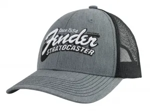 Fender Stratocaster Guitar Hat Heather Gray