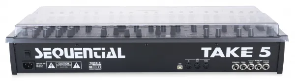 Decksaver SEQUENTIAL TAKE 5 & OBERHEIM TEO-5 COVER (SOFT-FIT)