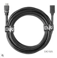 Club3D Kabel prodlužovací Rychlý HDMI 4K60HZ (M/F), 5m, černá, 26 AWG