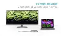 iTec USB-C Metal Nano Dock HDMI/VGA s LAN + Power Delivery 100 W