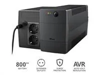 TRUST UPS Paxxon 800VA UPS s 2 štandardnými zásuvkami