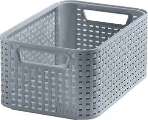Curver Rattan úložný box S svetlosivý 1ks