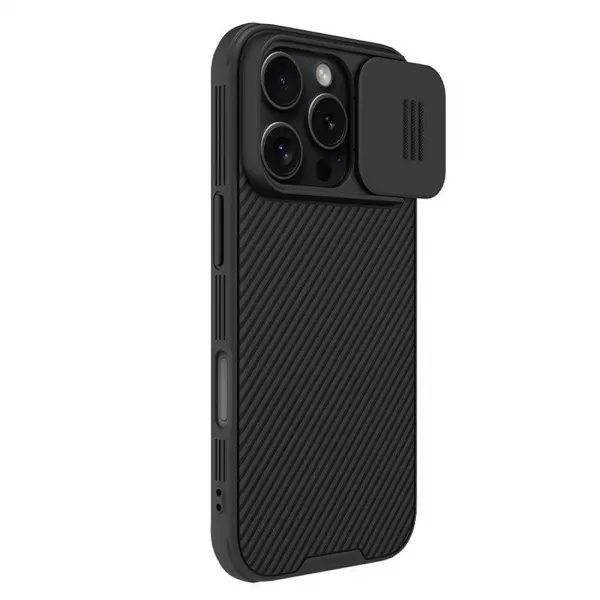 Nillkin Camshield, iPhone 16 Pro, čierny