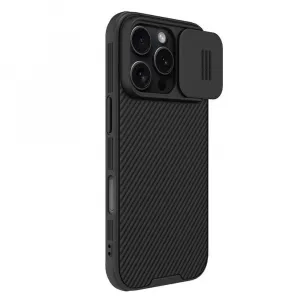 Nillkin Camshield, iPhone 16 Pro, čierny