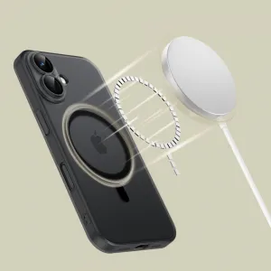 Tech-Protect MagSlime MagSafe kryt na iPhone 16, čierny