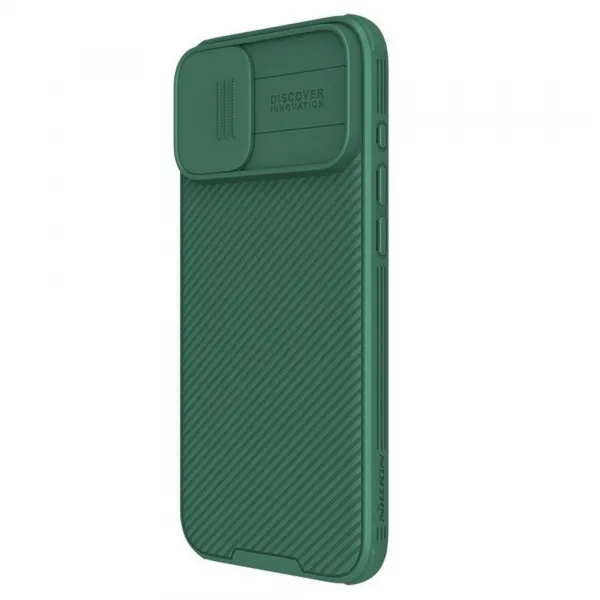 Nillkin Camshield, iPhone 16 Plus, zelený