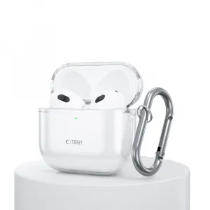 Tech-Protect FlexAir puzdro, Apple AirPods 4, priehľadné