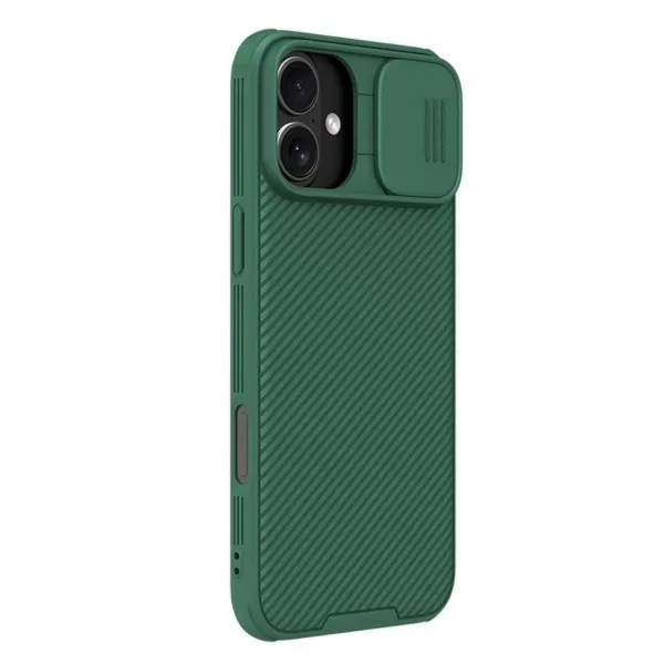 Nillkin Camshield, iPhone 16 Plus, zelený