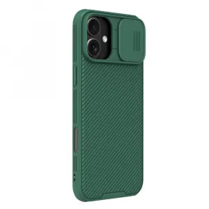 Nillkin Camshield, iPhone 16 Plus, zelený