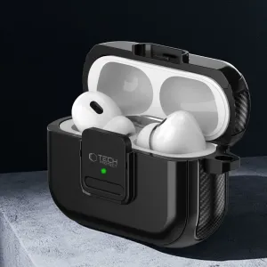 Tech-Protect Defender Hook MagSafe, AirPods Pro 1 / 2, čierny