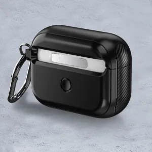 Tech-Protect Defender Hook MagSafe, AirPods Pro 1 / 2, čierny