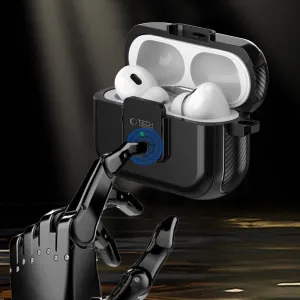 Tech-Protect Defender Hook MagSafe, AirPods Pro 1 / 2, čierny