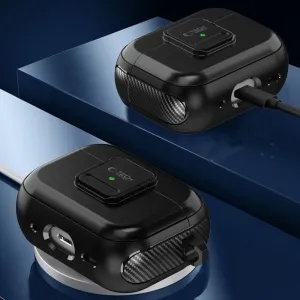 Tech-Protect Defender Hook MagSafe, AirPods Pro 1 / 2, čierny