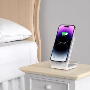 Tech-Protect QI15W-A23 Magnetická bezdrôtová nabíjačka MagSafe, biela
