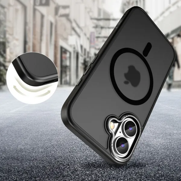 Tech-Protect Magedge MagSafe iPhone 16, čierny matný
