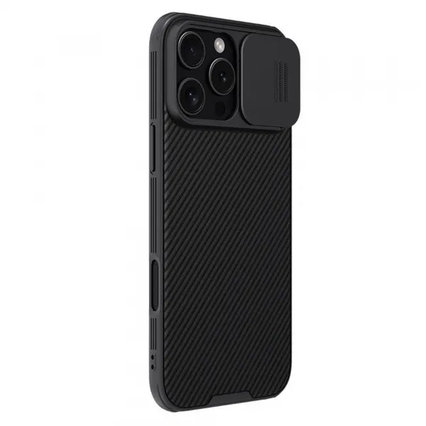 Nillkin Camshield, iPhone 16 Pro Max, čierny