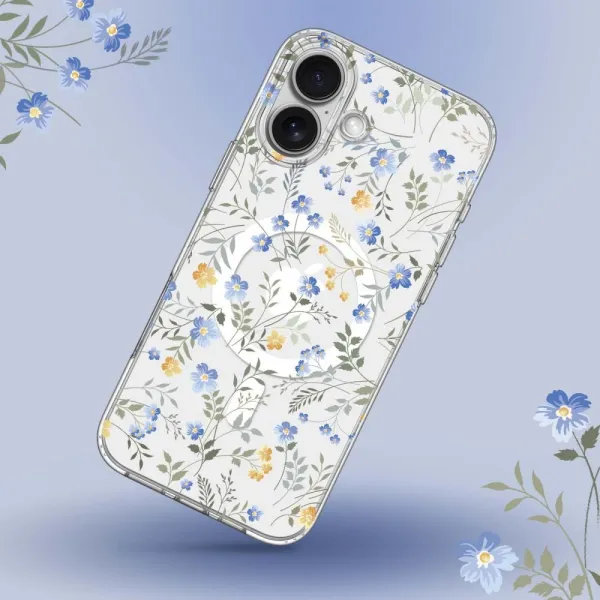 Tech-Protect Magmood, iPhone 16, lúčne kvety