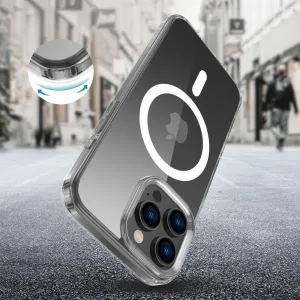 Tech-Protect Flexair Hybrid s MagSafe, iPhone 16 Pro Max, priehľadný