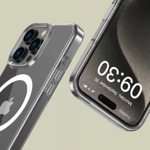 Tech-Protect Flexair Hybrid s MagSafe, iPhone 16 Pro Max, priehľadný