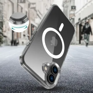 Tech-Protect Flexair Hybrid s MagSafe, iPhone 16 Plus, priehľadný