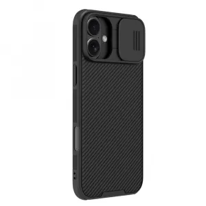 Nillkin Camshield, iPhone 16 Plus, čierny