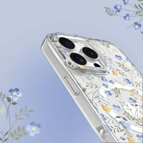 Tech-Protect Magmood, iPhone 16 Pro Max, lúčne kvety
