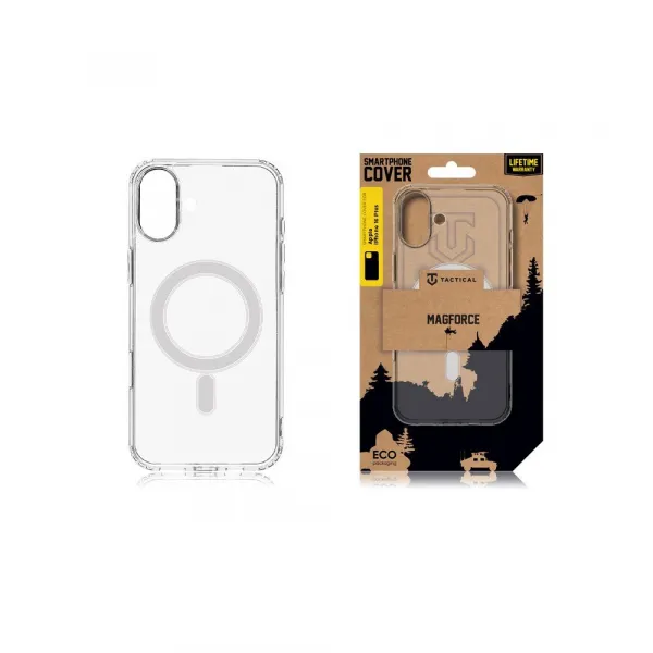 Tactical MagForce Kryt pre iPhone 16 Plus, Transparentný