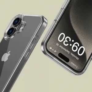 Tech-Protect Flexair Hybrid, iPhone 16, priehľadný