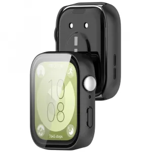 Tech-Protect Defense 360 puzdro so sklom na Huawei Watch Fit 3, čierne