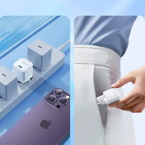 Joyroom JR-TCF02 Mini nabíjačka USB-C, 20W, PD, biela