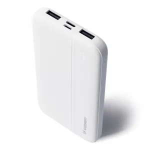 MG WPBWE1 Power Bank 10000mAh 2x USB, biely (WPBWE1)