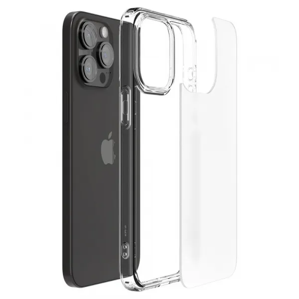 Spigen Ultra hybrid kryt na mobil, iPhone 15 Pro, frost clear