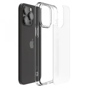 Spigen Ultra hybrid kryt na mobil, iPhone 15 Pro, frost clear