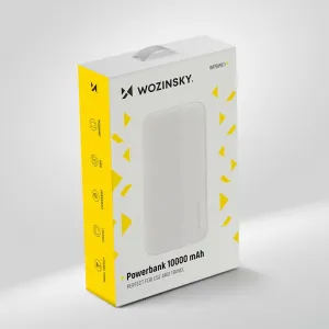 MG WPBWE1 Power Bank 10000mAh 2x USB, biely (WPBWE1)