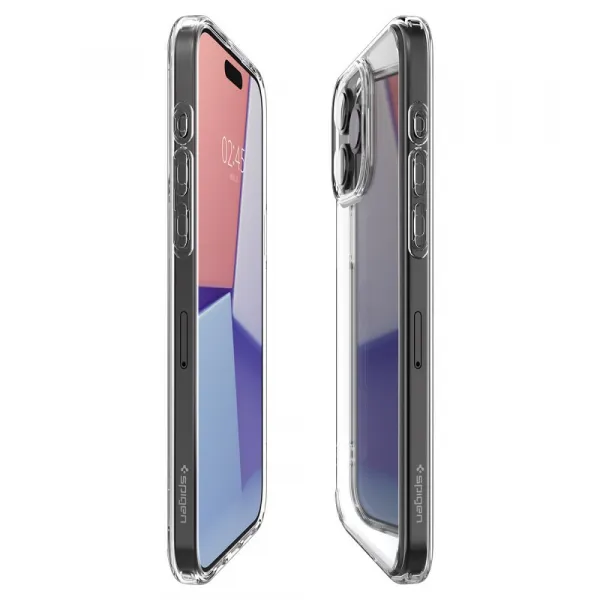 Spigen Ultra hybrid kryt na mobil, iPhone 15 Pro Max, číry