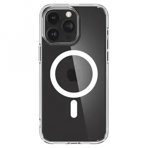 Spigen Ultra Hybrid Mag s MagSafe, iPhone 15 Pro, biely