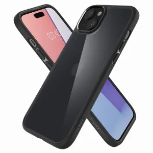 Spigen Ultra hybrid kryt na mobil, iPhone 15, frost black