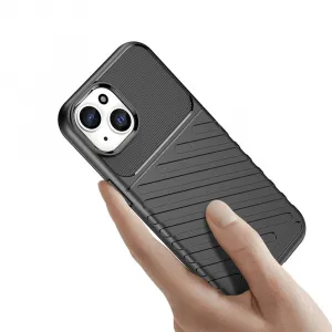 MG Thunder kryt na iPhone 15, čierny