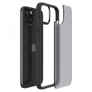 Spigen Ultra hybrid kryt na mobil, iPhone 15, frost black