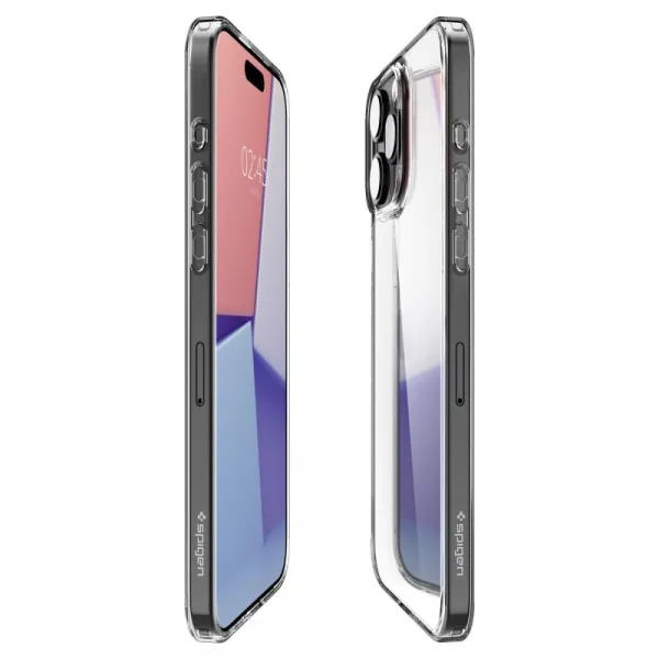 Spigen Airskin Hybrid obal, iPhone 15 Pro, priehľadny