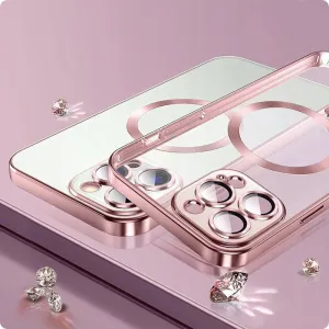 Tech-Protect MagShine, iPhone 15, čierny